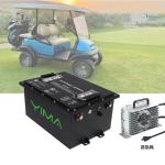 48 Volt 105ah LiFePO4 Electric Golf Cart Lithium Battery Built-In BMS Protection