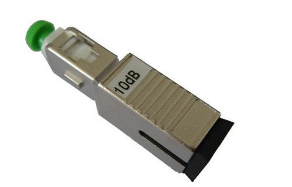 Quality SC APC Plug In Fiber Optic Attenuator For Telecom Network GR-910 compliant for sale