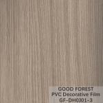 Traffic PVC Decorative Film 0.25 - 0.60mm Thickness Wooden Grain