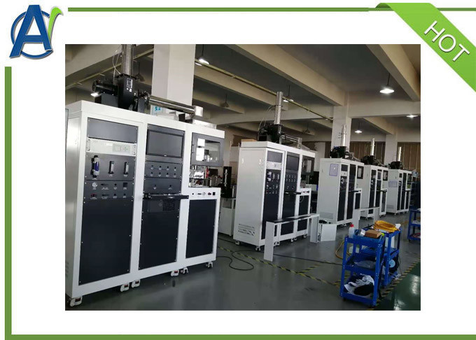 ISO 5660 Part1 Cone Calorimeter Flammability Test Chamber With ABB Analyzer