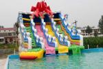 Lobster Inflatable Water Park Pool Slide For Adults / Children 9x6x8.2m