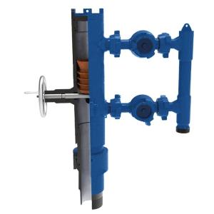 Wholesale 7'' API Casing LTC BTC Buckle connected 35Mpa Working Pressure Single Plug Cementing Head from china suppliers