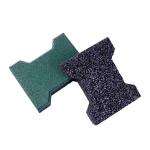 EPDM And SBR Granules Rubber Flooring Tiles For Horse Stable Floors General Size