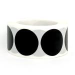 Circle Thermal Colored Label Self Adhesive Round Direct Thermal Label