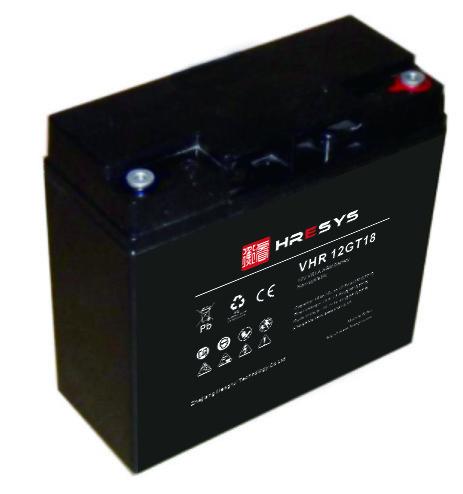 12 V 18 AH Top Terminal VRLA AGM Battery for General Purpose , L181mm x W76mm x