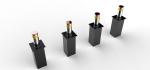 High Security Hydraulic Rising Bollards Automatic Retractable Parking Bollards