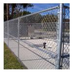 Galvanized Diamond Hole Chain Link Fence Design for 50*50mm Openings and Metal