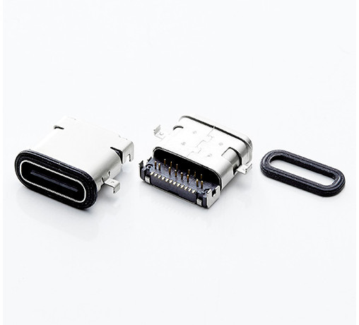 IP67 Waterproof,USB3.1 Type-C Connector ,24 Contact Usb 3.1 Type C Connector , HULYN