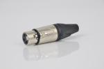 Low Frequency 3 Pin Female Plug XLR Audio Cable Connectors Neutrik Style