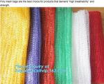 PP woven recycle potato mesh bag,mesh potato bags, onion sack, raschel mesh bag
