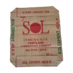 Custom Woven PP Valve Bag 25Kg 50Kg Polypropylene Cements Gypsum Powder Bag