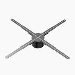 2300 Brightness 4k 1080p High Resolution 3D Hologram Fan for LED Fans Projector