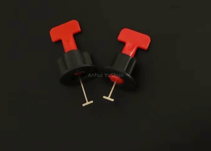 1.5mm Pp Floor Tile Leveler Spacers To Locate And Leave Seams Tile Red Color