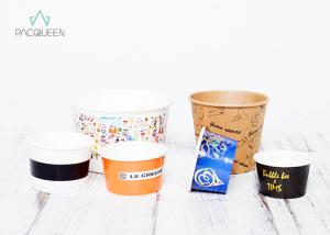 Wholesale Gold Printing Frozen Yogurt Cups Flexo / Offset Printing Anti Leaking from china suppliers