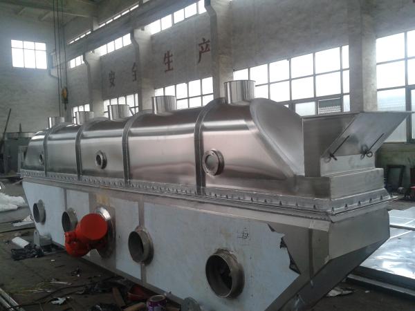 Vibrating Continuous Fluid Bed Dryer Machine Fully Closed Structure For Chemical