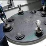 Doorlock Ball Handle Wire Drawing Machine Polishing Surface Stainless Steel