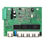 E-Mark Certified 5 Port Ethernet Switch Industrial Wide Temp Unmanaged 12V 24V