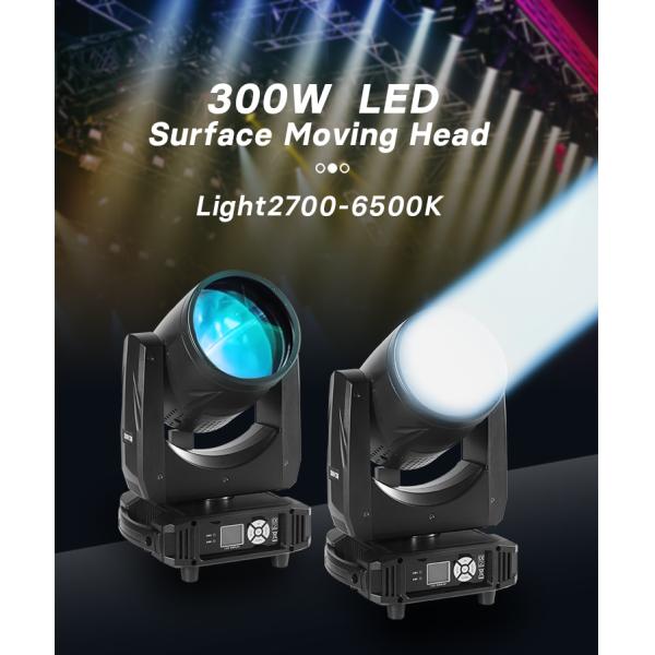 300W LED Surface Moving Head Light 2700-6500K Color Temperature