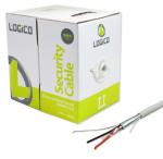 2 Core Shielded Security Alarm Cable Stranded Conductor for Video Surveillance