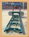 wood portable sawmill band sawing machine, electric horizontal log cutting
