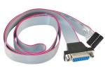 Low Contact Resistance Flat Ribbon Cable 15 PIN Female To 16P Header PCB