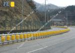 Durable Highway Metal Guardrails Q235 Hot Dip Galvanizing Metal Material