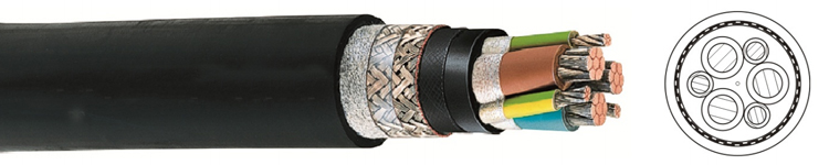 (N)GRDGCGOEU-J (N)GRDGOEU-J/-O Low Voltage Cables for Energy Chains Bare Electrolytic Copper Conductor EPR Insulation 0.6/1kv