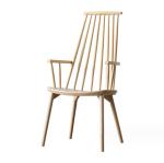 Customization Modern Wooden Armrest Fabric Dining Chair for Top Quantity in