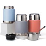 Double Wall SS Insulated Food Jars Thermal Lunch Box For Adults