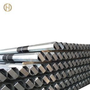 China Low Voltage Galvanized Tubular Steel Pole 11m 10m With ISO 9001 Certification on sale