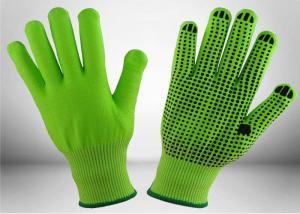 Wholesale Black Nitrile Dots Puncture Resistant Gloves , Nitrile Work Gloves EN388 Certificated from china suppliers