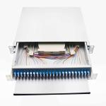 48 Port LC Fiber Patch Panel, 19 rack mount fiber optic lc patch panel,sliding