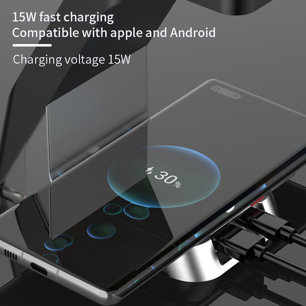 3 in one Fast Speed Iphone Wireless Charger Earphone Airpods