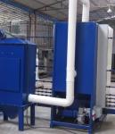 Fully Automatic Flat Sandblasting Glass Marking Machine Vertical Structure