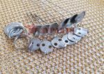 Rock Wool Fastener Metal Lacing Anchors With Speed Washer For Heat Conservation