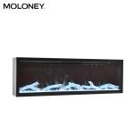 60inch 1500mm Removable Glass Electric Fireplace Linear Flush Mount In Wall