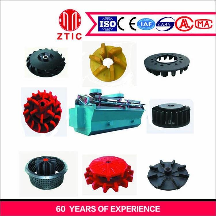 Polyurethane flotation machine stator and rotor with good quality