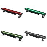 Gross Weight 15kg LED Wall Washer Light Bar 18pcs 12w 4in1 Waterproof Stage