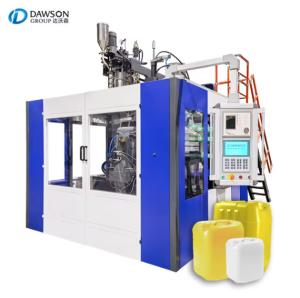 Wholesale 10L 20L 25L 30 L Jerrycan Stack Bottle Lubricant Oil Double Station Extrusion Blow Molding Machine from china suppliers