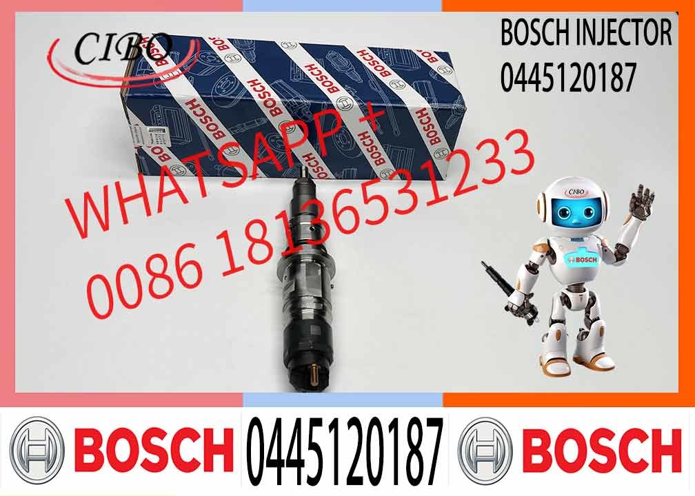 High Quality Diesel Fuel Injector 0 445 120 187/ 0445120187 For Cumminus With Its Nozzle DLLA145P2144