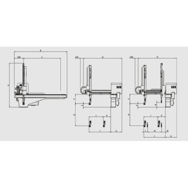 Servo Traverse High Speed Robot 0 . 5 - 0 . 7Mpa Pressure Max Loading 5Kg