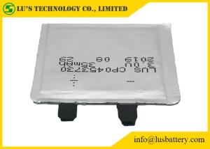 Wholesale CP0453730 0.4mm Thickness 3v 35mah Limno2 Lithium Battery from china suppliers