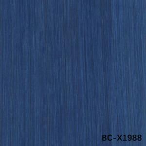 Wholesale High-End Engineered Wood Veneer Bule Classic BC-X1988 Straight Grain Dyed Color For Hotel Decoration Sample Copy from china suppliers
