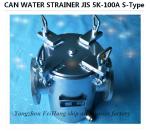 JIS 5k-100a s-type daily cylindrical seawater filter