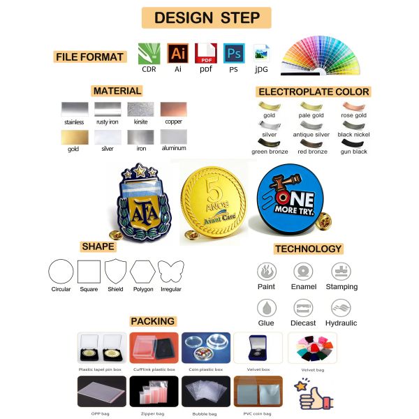 Custom Hard Enamel Pins Manufacturer – Cute Animal Character Badges & Metal Crafts Customization Services
