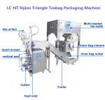 Chrysanthemum Tea Bag Packaging Machine Triangle Tea Bag Pouch Packing Machine