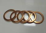 Custom Precise Metal Stamping Washer Parts Brass Sheet Material High Speed