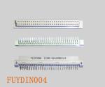 Female 2 rows 64P Right Angel PCB Receptacle DIN 41612 Eurocard Connector W/