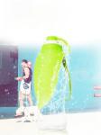 Leakproof Silicone Portable Dog Water Bottle For Walking Dog Travel Water