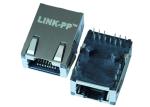 HR911001C 10/100 Base-T Low-Profile RJ45 Jack With LEDS LPJK7008ALNL